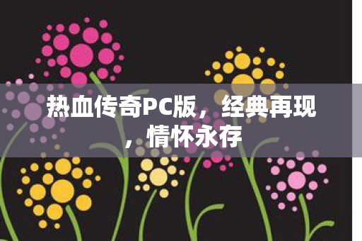 热血传奇PC版图片