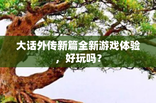 大话外传新篇全新游戏体验图片