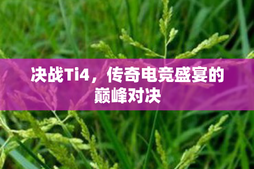 传奇电竞盛宴的巅峰对决图片