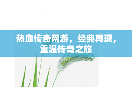 热血传奇网游图片