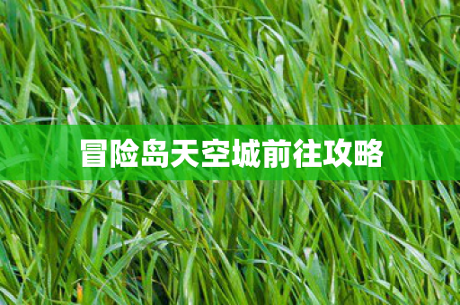 冒险岛天空城前往攻略图片