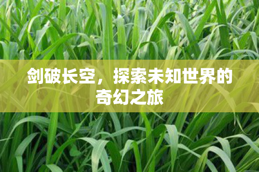 探索未知世界的奇幻之旅图片