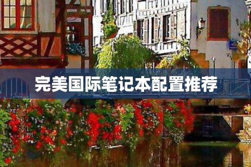 完美国际笔记本配置推荐图片
