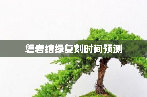 磐岩结绿复刻时间预测图片