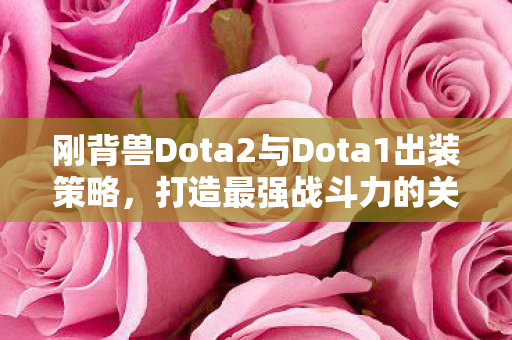 刚背兽Dota2与Dota1出装策略图片