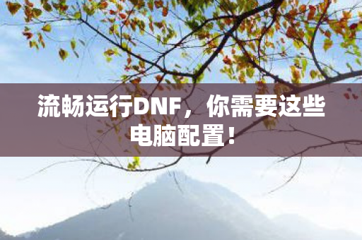 你需要这些电脑配置图片