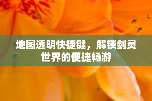 解锁剑灵世界的便捷畅游图片