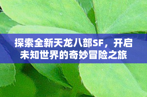 开启未知世界的奇妙冒险之旅图片