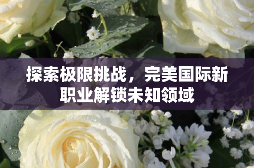 完美国际新职业解锁未知领域图片