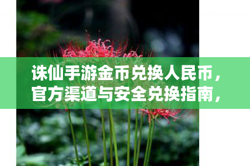 诛仙手游金币兑换人民币图片