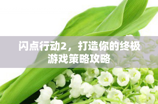 打造你的终极游戏策略攻略图片