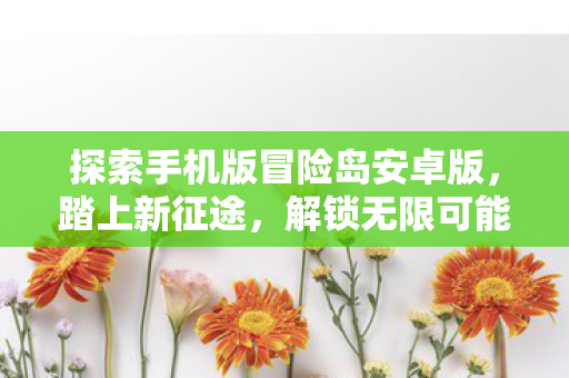 探索手机版冒险岛安卓版图片