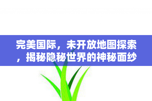 揭秘隐秘世界的神秘面纱图片