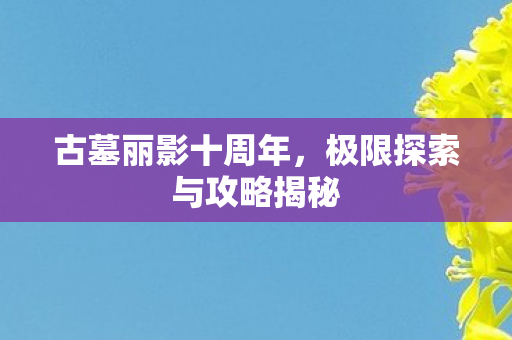 极限探索与攻略揭秘图片
