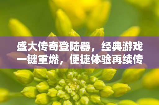 经典游戏一键重燃图片