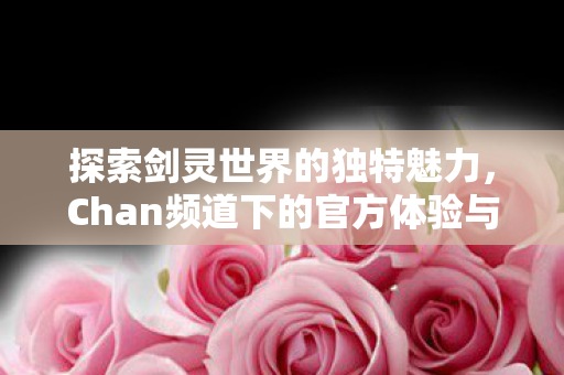 Chan频道下的官方体验与社区互动图片