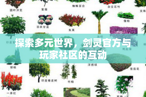 剑灵官方与玩家社区的互动图片