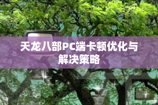 天龙八部PC端卡顿优化与解决策略图片