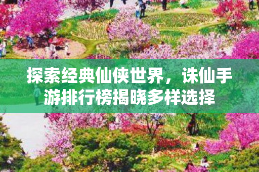 诛仙手游排行榜揭晓多样选择图片