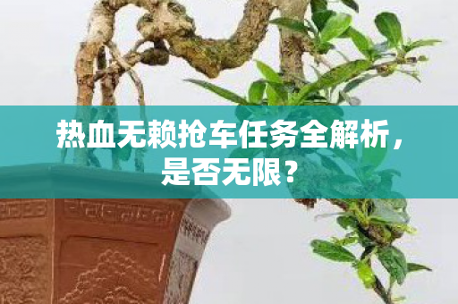 热血无赖抢车任务全解析图片