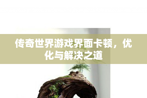 传奇世界游戏界面卡顿图片