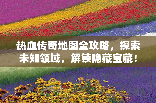 热血传奇地图全攻略图片