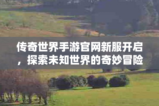 探索未知世界的奇妙冒险之旅图片