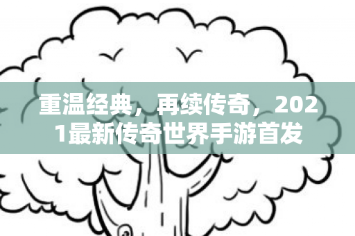 2021最新传奇世界手游首发图片