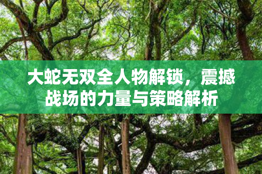 震撼战场的力量与策略解析图片
