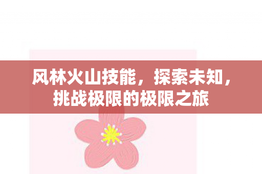 挑战极限的极限之旅图片