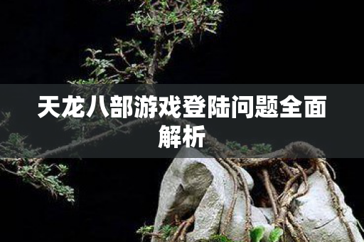 天龙八部游戏登陆问题全面解析图片