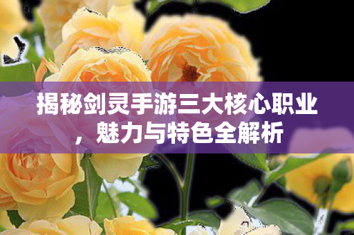 揭秘剑灵手游三大核心职业图片
