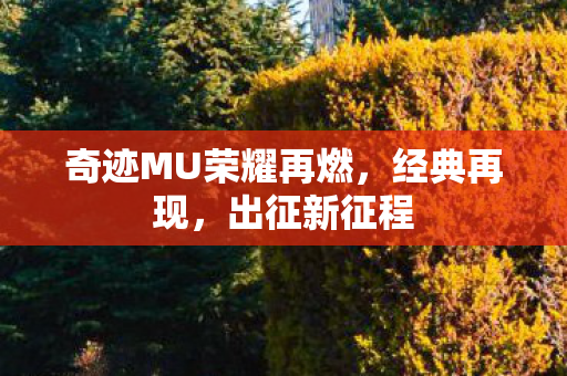 奇迹MU荣耀再燃图片