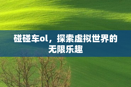 探索虚拟世界的无限乐趣图片