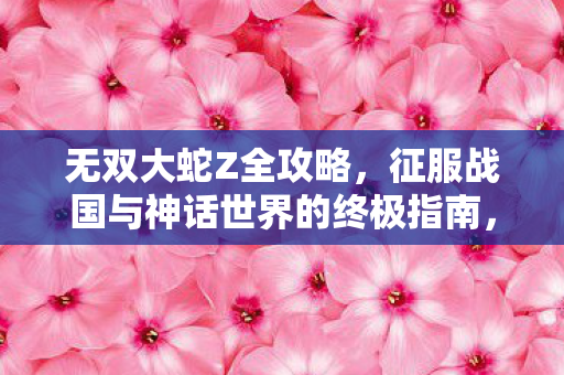 无双大蛇Z全攻略,征服战国与神话世界的终极指南,征服战国神话,无双大蛇Z全攻略终极指南 无双大蛇Z全攻略,征服战国与神话世界的终极指南,征服战国神话,无双大蛇Z全攻略终极指南