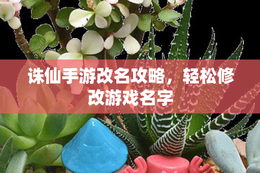 诛仙手游改名攻略图片