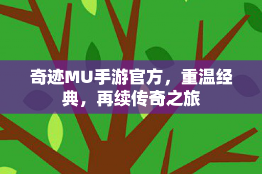 奇迹MU手游官方图片