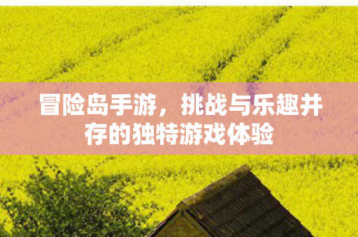 挑战与乐趣并存的独特游戏体验图片