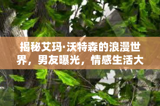 沃特森的浪漫世界图片