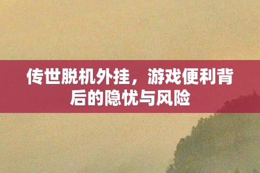游戏便利背后的隐忧与风险图片