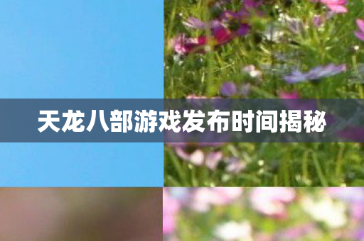 天龙八部游戏发布时间揭秘图片