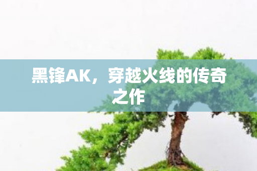 穿越火线的传奇之作图片