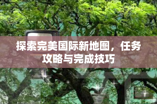 探索完美国际新地图图片
