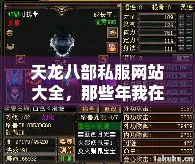 天龙八部私服网站大全,那些年我在游戏里踩过的坑与摸出的野路子天龙私服 天龙八部私服网站大全,那些年我在游戏里踩过的坑与摸出的野路子天龙私服