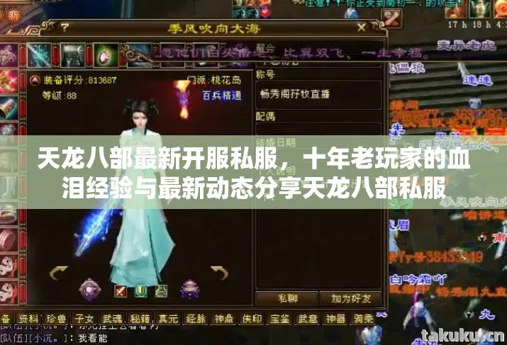 天龙八部最新开服私服，十年老玩家的血泪经验与最新动态分享天龙八部私服