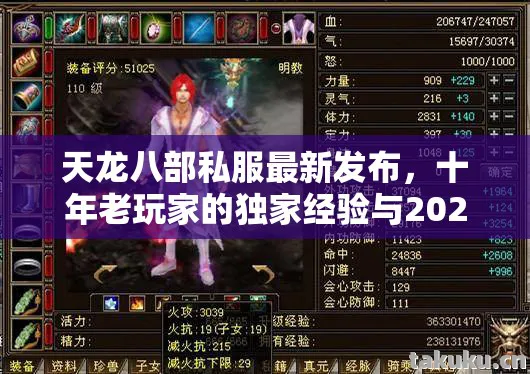 十年老玩家的独家经验与2026年私服圈新动态天龙私服图片
