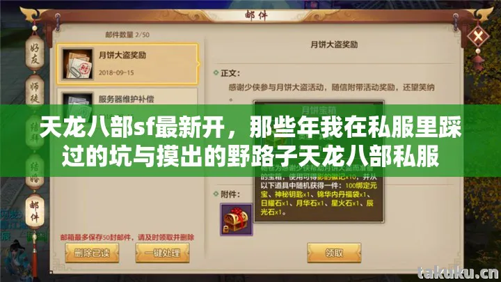 那些年我在私服里踩过的坑与摸出的野路子天龙八部私服图片