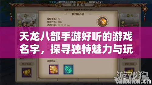 探寻独特魅力与玩法技巧天龙私服图片