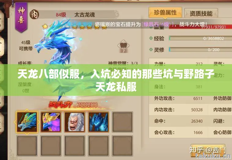 天龙八部似服,入坑必知的那些坑与野路子天龙私服 天龙八部似服,入坑必知的那些坑与野路子天龙私服