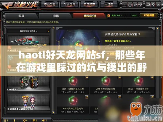 haotl好天龙网站sf，那些年在游戏里踩过的坑与摸出的野路子天龙八部私服